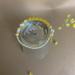 handwoven Tibetan Blessing Cords Bracelet -for Thangka or DIY