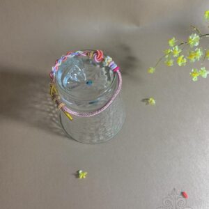 handwoven Tibetan Blessing Cords Bracelet -for Thangka or DIY