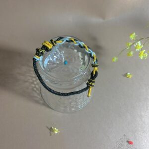 handwoven Tibetan Blessing Cords Bracelet -for Thangka or DIY