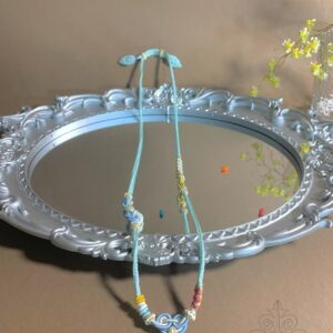 all handwoven Tibetan Blessing Cords Necklace-for Thangka or DIY